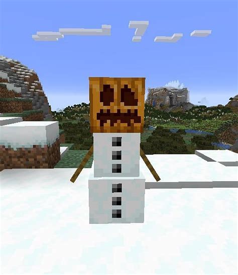 Snow Golems In Minecraft