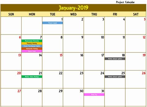Monthly Event Calendar Template Best Of Excel Calendar Template Excel