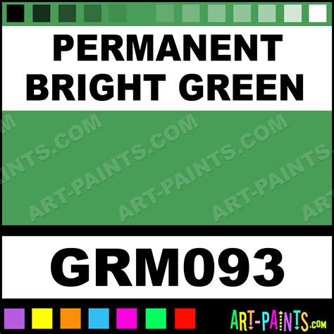 Permanent Bright Green Max Oil Paints Grm093 Permanent Bright Green