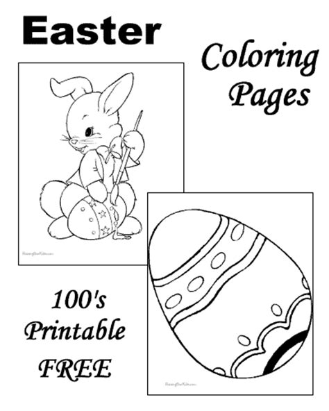easter coloring pictures   printable