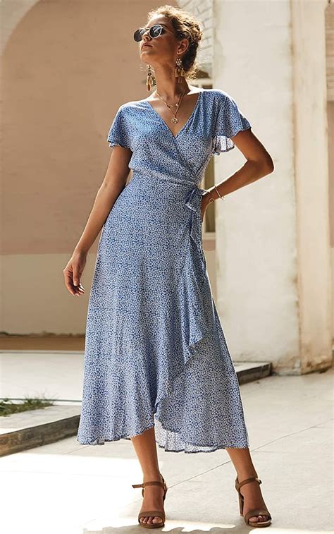 Best Wrap Dresses On Amazon 2021 Popsugar Fashion