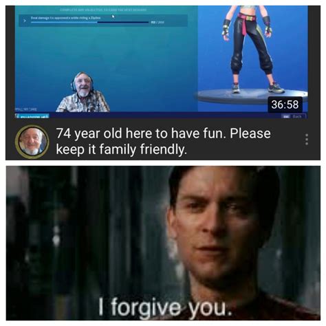 I Forgive You Meme Guy