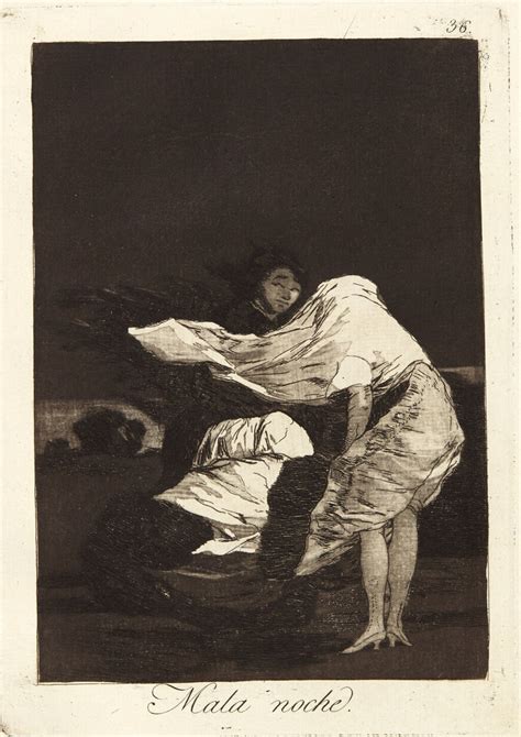 Francisco JosÉ De Goya Y Lucientes Los Caprichos Delteil 38 117 Harris 36 115 Prints And