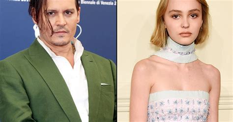 Johnny Depp Quite Worried About Lily Roses Modeling Career Report