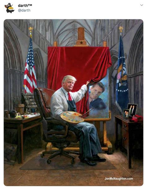 The Internet Had A Field Day With Artist S Pro Trump Painting