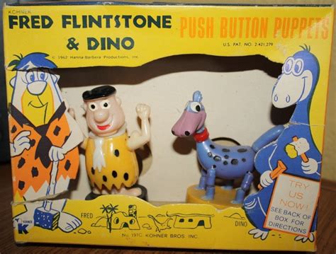 Nyc Hanna Barbera Productions Fred Flintstone Action Figure Toy