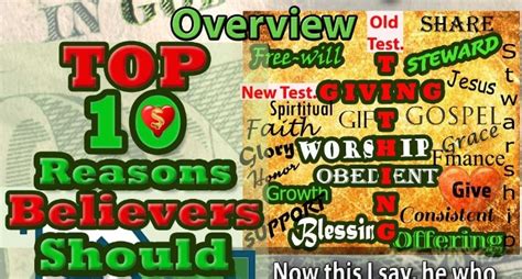 Top 10 Reasons Believers Should Give An Offering Overview