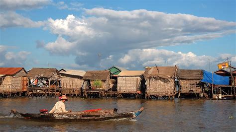 Tonle Sap Floating Villages Sightseeing In Siem Reap Cambodia