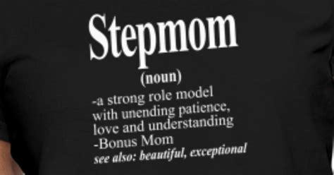 Stepmom Definition Womens T Shirt Spreadshirt