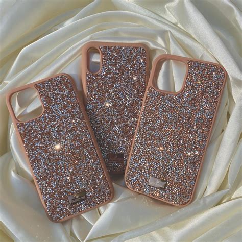 Buy Swarovski Glam Crystal Phone Case Gold Price In Pakistan