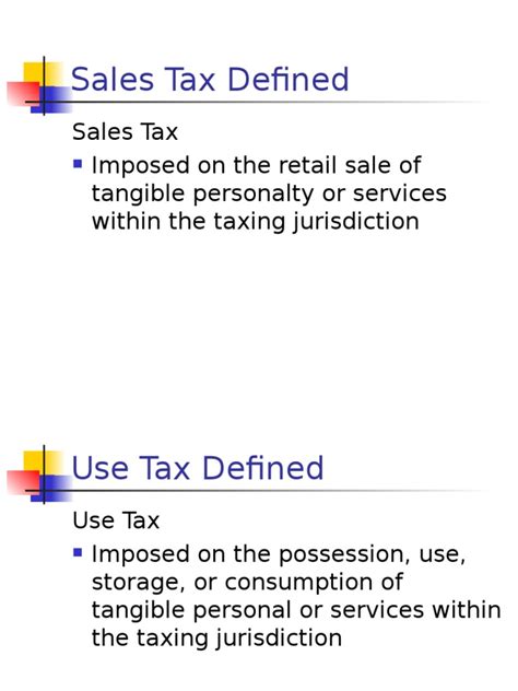 Sales Tax Presentation Pdf Sales Taxes In The United States Real