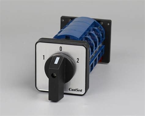 Changeover Switch 3 Position Din Rail Mount Switch Cansen