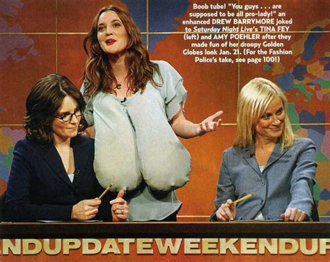 Amy Poehler Tina Fey And Drew Barrymore Drew Guest Appearin Flickr