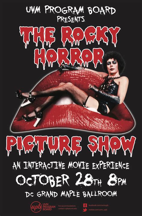 Трейлер фильма «шоу ужасов рокки» (the rocky horror picture show), 1975. Rocky Horror Picture Show - UVM Bored