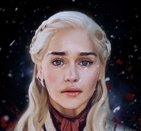 Daenerys Art Frumusete Luminos Girl Game Of Thrones Silvaticus