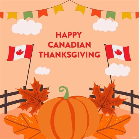 happy canadian thanksgiving illustration in psd svg illustrator png eps download