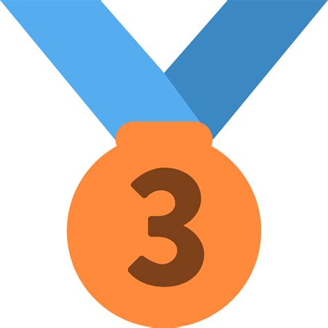 3rd Place Medal Emoji Clipart Free Download Transparent Png Creazilla