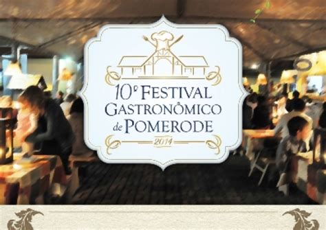 10° Festival Gastronômico De Pomerode Destaca A Gastronomia Típica Da