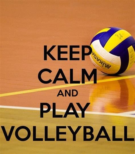 Pin By Patricia Montfort On Keep Calm And Play Volleyball