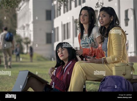 USA. Zoe Chao, Ayden Mayeri and Tiya Sircar in (C)Apple TV+ new series