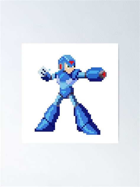 Megaman Poster For Sale By Fantasticfeline Redbubble