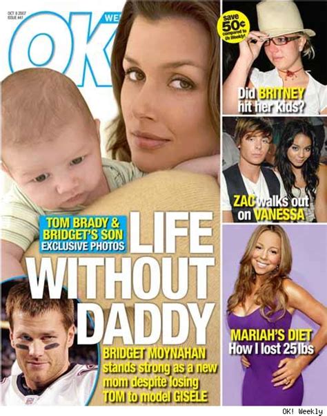 Bridget Moynahan And Son On The Cover Of Ok Magazine