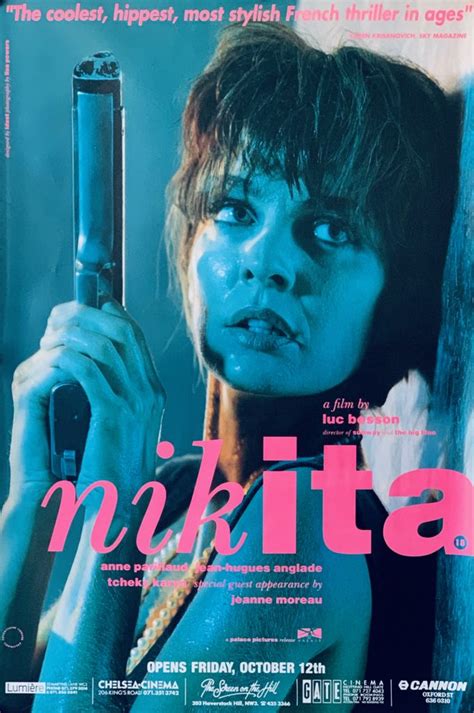 Original Nikita Movie Poster La Femme Nikita Luc Besson