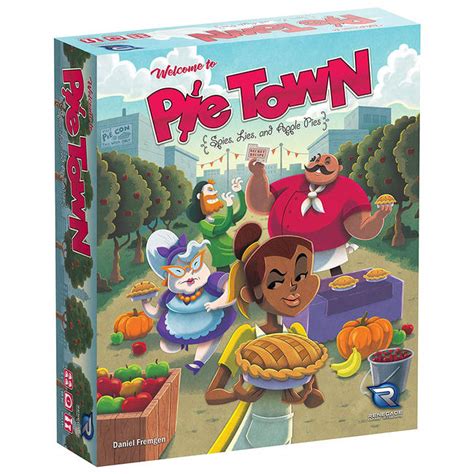 Pie Town Worker Placement Board Game Spies Lies And Apple Pies