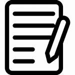 Document Signing Icon Contract Transparent Icons Contrato