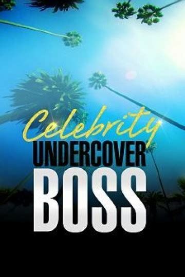 Watch Undercover Boss Celebrity Edition Streaming Online Yidio