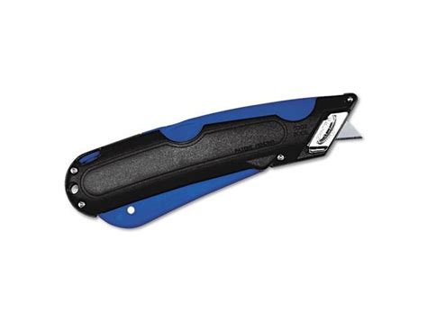 Cosco 091524 Box Cutter Knife Wshielded Blade Blackblue