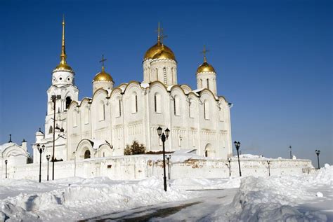Assumption Cathedral In Vladimir Russia Stock Photo Image Of