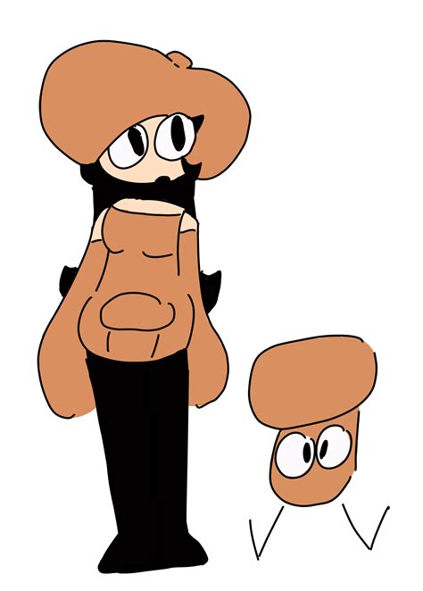 Mushroom Toppin Gal By Cactuswasamistake On Newgrounds