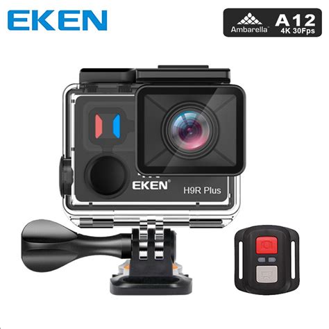 Original Eken H9r Plus Action Camera Ultra Hd 4k Ambarella A12 4k30fps For Panasonic 34112 14mp
