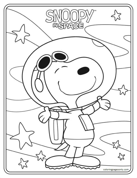 Snoopy In Space 2 Coloring Pages Snoopy Coloring Pages Coloring Porn