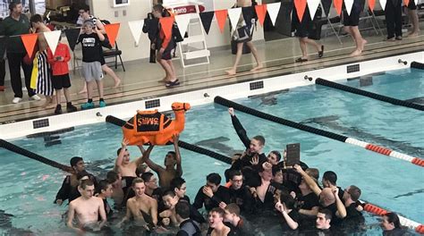 Northville Boys Swim And Dive Team Wins Klaa Championship