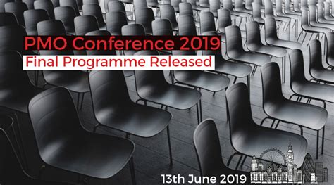 Pmo Conference 2019 Final Programme Released The Pmo Conference June 2021 Central London