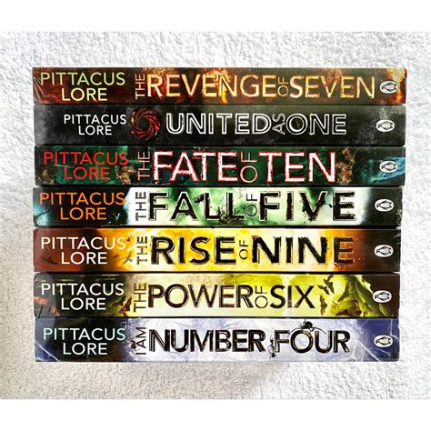 LORIEN LEGACIES SERIES 7 BOOK COLLECTION SET BY PITTACUS LORE (PAPERBACK) | Shopee Philippines
