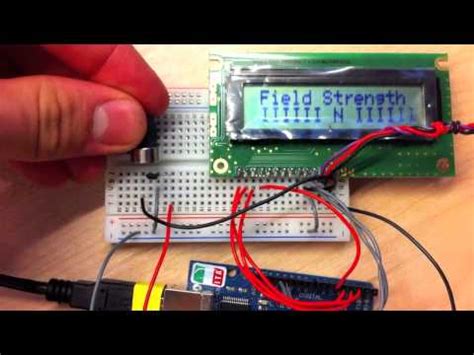 A simple to build, but very sensitive electromagnetic field detector. 1 Magnetic Field Detector - YouTube