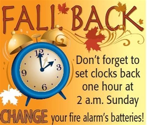 Clocks Fall Back Sunday Sudbury Star