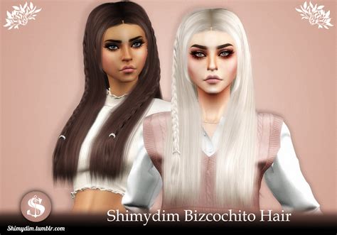 Shimydim Sims S4 Shimydim Bizcochito Hairstyle Naturals Unnaturals