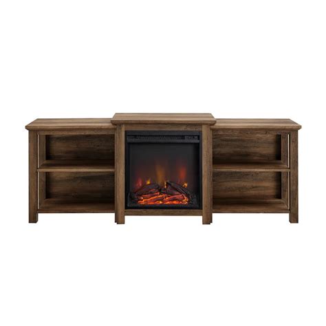 Woodbury Tv Stand For Tvs Up To 78 With Fireplace Included Fireplace