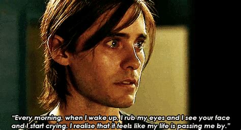 Memorable quotes and exchanges from movies, tv series and more. cute, gif, jared leto, movie, mr nobody - animated gif ...