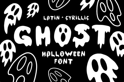 Ghost Font Fonts ~ Creative Market