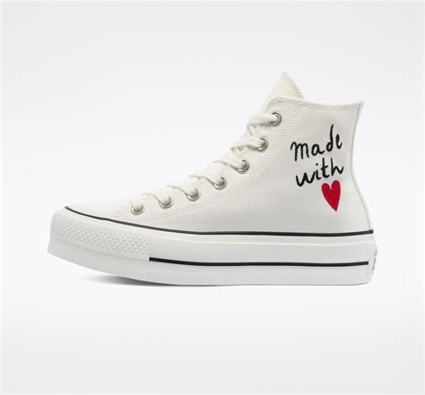 Lista 99 Foto Converse White And Red Crafted With Love Actualizar