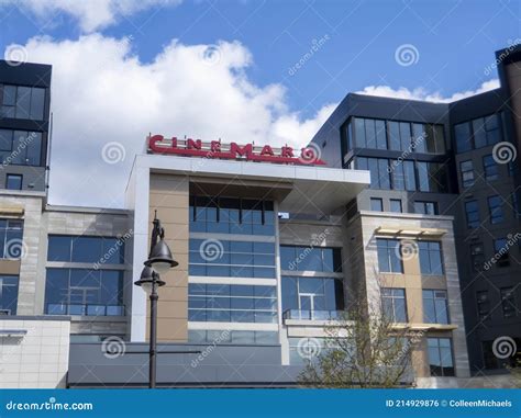 Totem Lake, WA USA - Circa March 2021: Telephoto View of a Tall