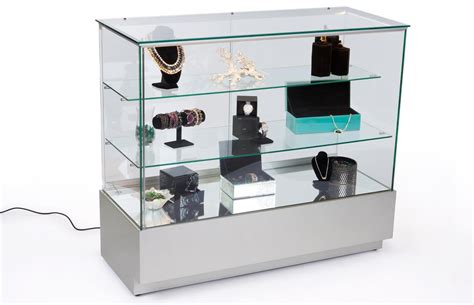 Led Backlit Jewelry Display Case Full Vision