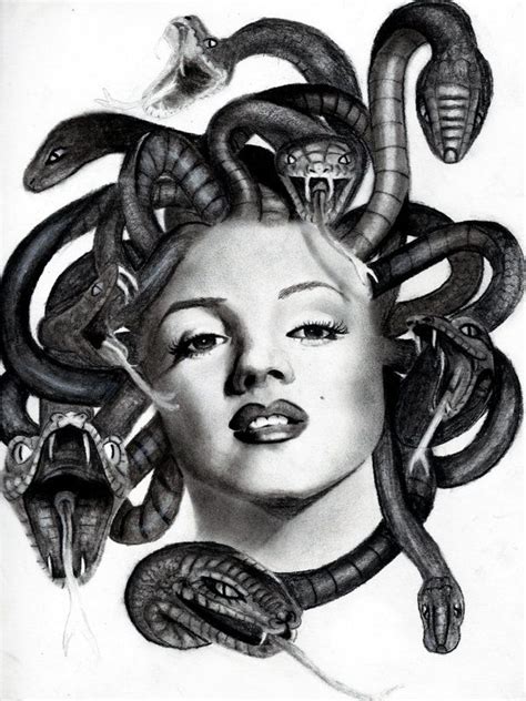 Medusa Monroe By Anndrealeeann On Deviantart Medusa Art Medusa