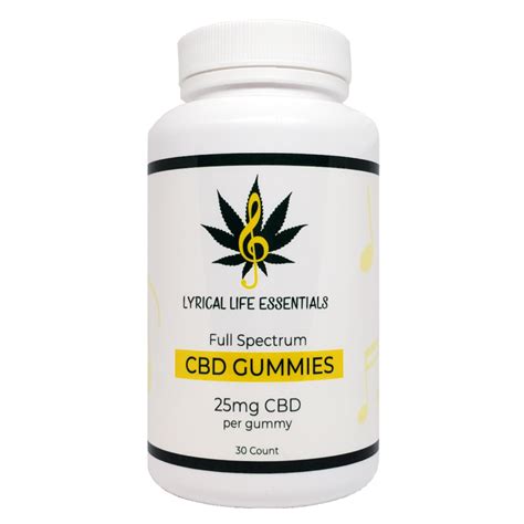 Full Spectrum Cbd Gummies 750 Mg Lyrical Life Essentials