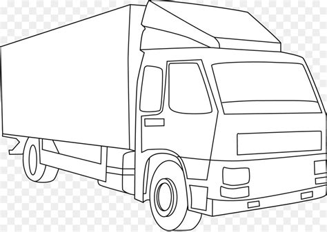 Pickup Truck Outline Drawing Bornmodernbaby